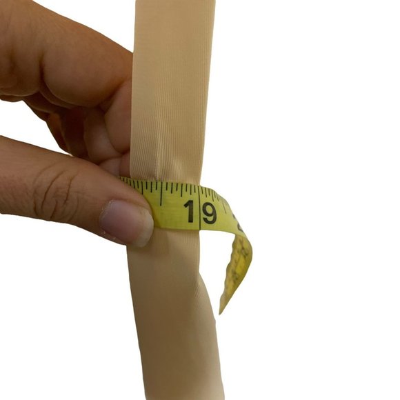 Vintage 50s Sears The Doesnt Slip Cream Fortrel Polyester Slip Medium - Picture 7 of 12